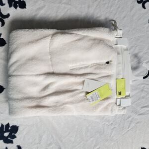 All in Motion White Faux Shearling Girls Jogger Pants Size Large (10-12) NWT